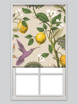 Retro roller blinds for Your Home - TenStickers